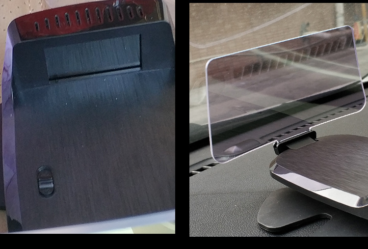 The Accessories Are Not the Main Unit; This Device Uses a Carplay Accessory, Obd Cable, Remote Control, Base, Head-Up Display, and Is Suitable for Use in Vehicles