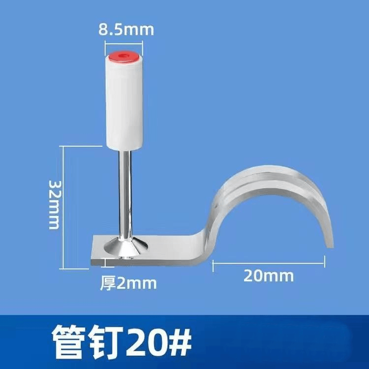 Clavos de caja completa para enviar pistola Mini clavos contra incendios Techo Clavos de disparo integrados Clavos de pistola 20 clavos de pistola
