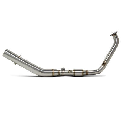 Dual Oxygen Port Stainless – Motorcycle exhaust pipe