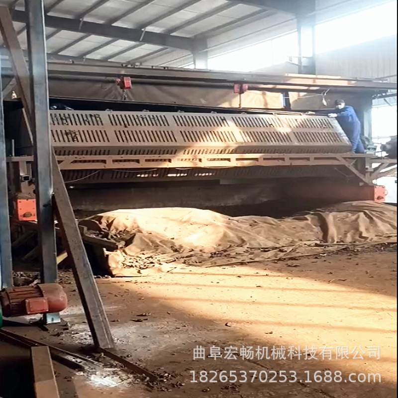 宏畅五金六角滚筒抛光机钢材去油除氧化层抛光机马蹄片去毛刺机