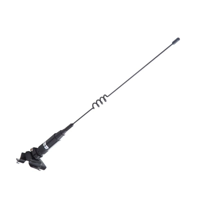Car Decorative Antenna Clip-On Suv Off-Road Vehicle Sedan Car-Mounted Modified Flagpole Rear Antenna Universal (vehicle antenna) - type-a-42cm-black-send-4-small-flags