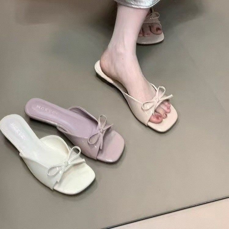 2026 verano hermosas zapatillas de tacón alto con dedos de arco, zapatillas de moda de estilo de hadas de verano para mujeres image 4