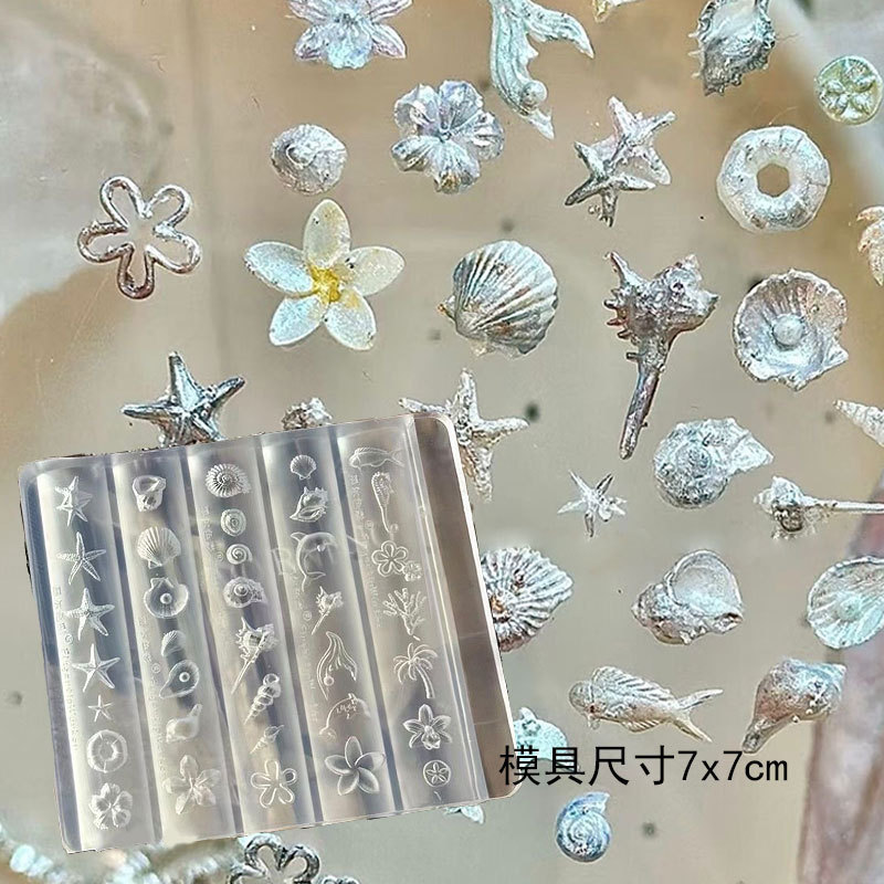 Molde de manicura amor arco en relieve flor ornamentos molde abrasivo alta permeabilidad estereoscópica DIY decoración molde de silicona