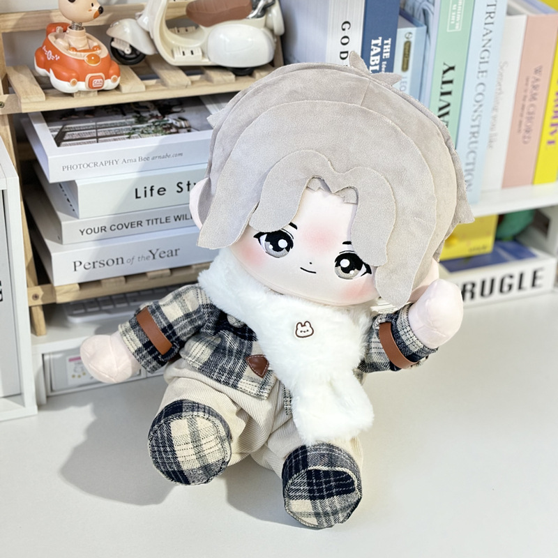 Оригинальная хлопковая кукла, милый комплект, 20см, детская одежда, 40см