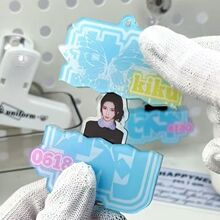小红书同款鞠婧祎抽拉挂件钥匙扣包挂自制明星周边演唱会应援礼物