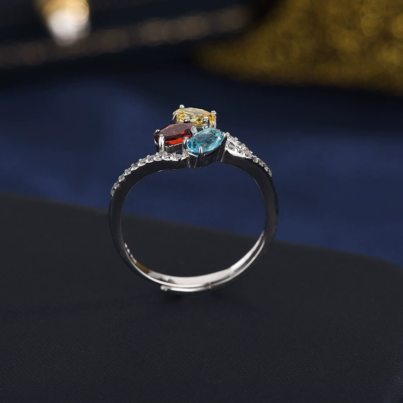 (Cross-border trading), wedding ring, jewelry, accessory, silver 925 sample, micro incrustation