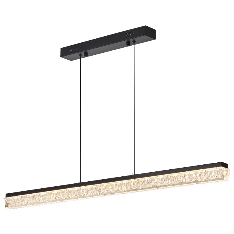 Lámpara del restaurante italiano minimalista moderna ligera de lujo alto nuevo tipo de línea larga elevadora de mesa de comedor 686L