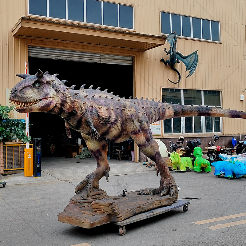 Exposición de dinosaurios modelo de animales de simulación de gran pitón productos de simulación de dinosaurios de silicona modelo de silicona escultura de dinosaurios