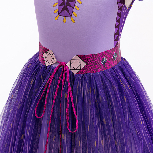 Amazon's new cosplay star wish wish A sha mesh dress girls stage performance dress