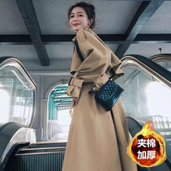 卡其色风衣女2025春秋季新款韩版宽松小个子高端英伦风中长款外套