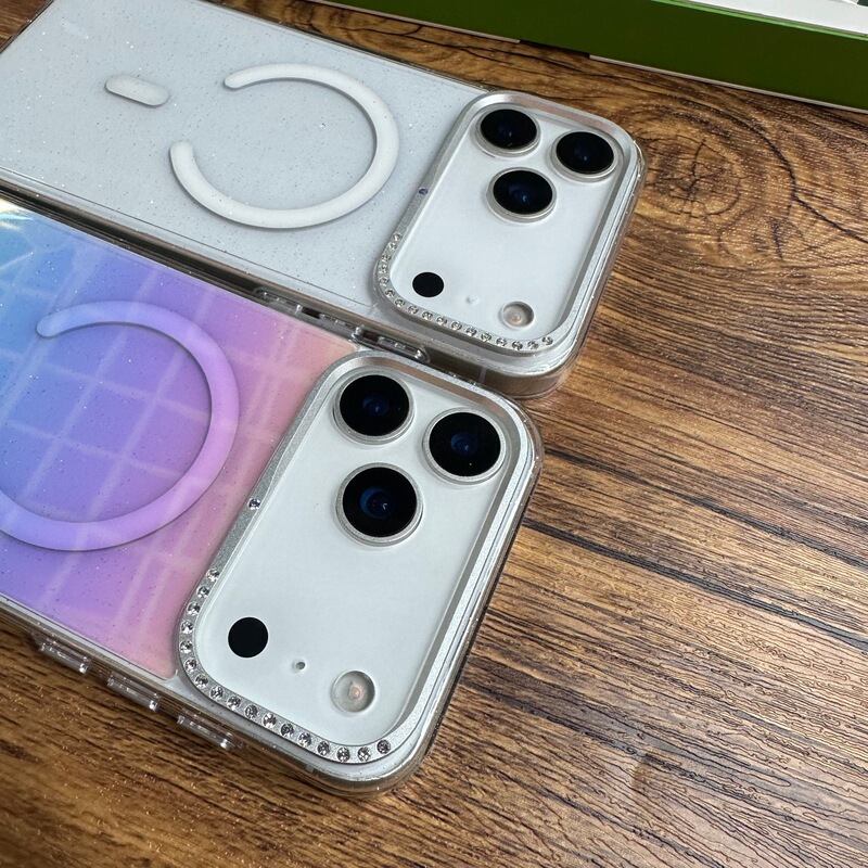 Tider适用于iphone17pro max晶瓷系列磁吸款手机壳不发黄不变色钻|undefined