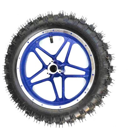 Lia Small Off-Road Motorcycle 2-Stroke 49Cc Tires 2.50-10 Tires 10inch Wheel Rims Tires Wheels Five-Star Model