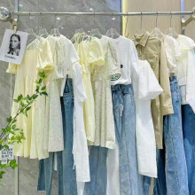 【森马】25夏连衣裙裤上衣品牌折扣批发女装直播实体拿货石井尾单