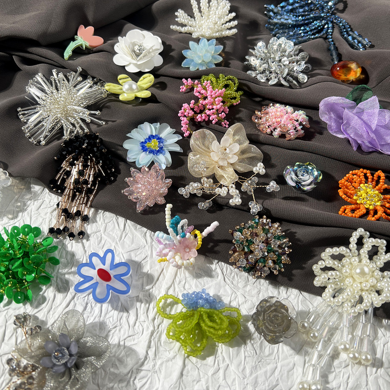 Korean New Jelly Shoes, Clogs Accessories, High-End Heavy Crystal Shoe Decoration Accessories, Shoe Buckles, Shoe Flowers and Sequins