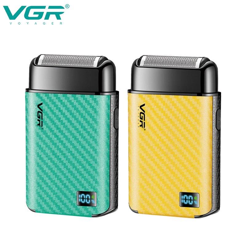 Vgr369 Cross-Border New Electric Shaver Ipx5 Waterproof Reciprocating Mini Rechargeable Portable Shaver