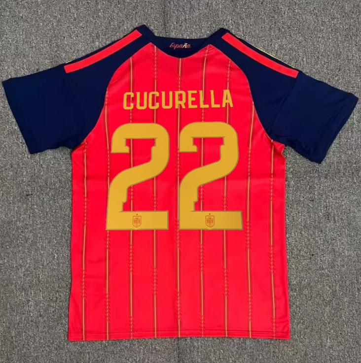 2026 nuevo equipo nacional argentino español camiseta McCallister estrella impresa uniformes de fútbol
