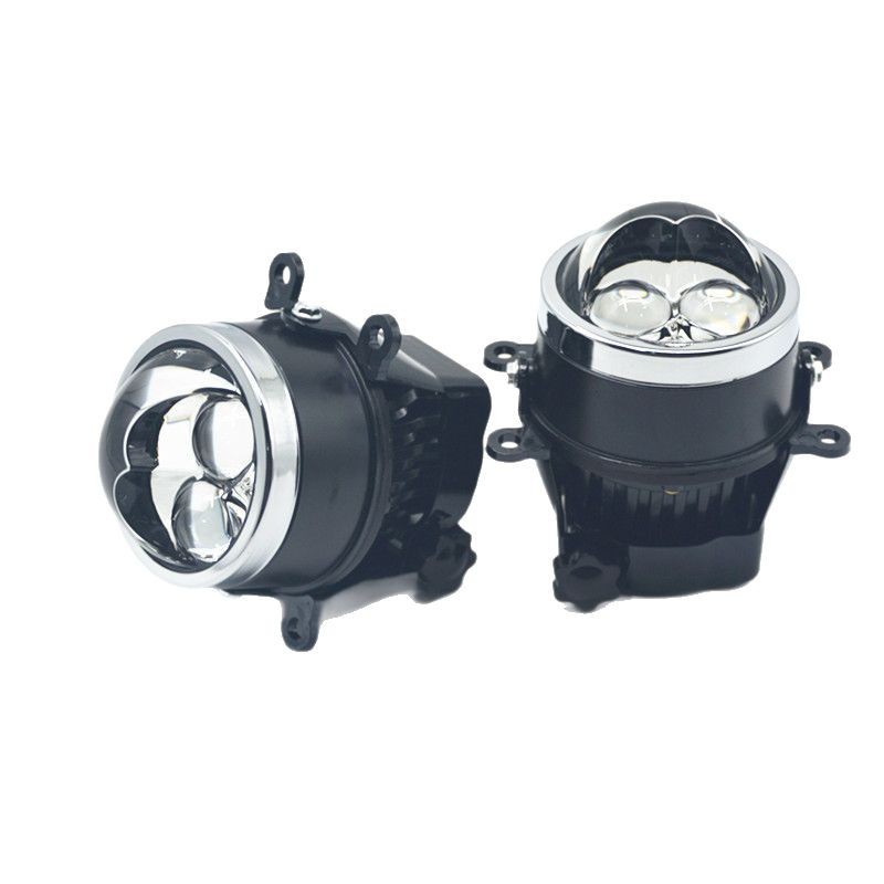 Aplicable a 2014 - 2023 Honda nuevo Fit doble luz láser directa luz de niebla LED lente de doble luz