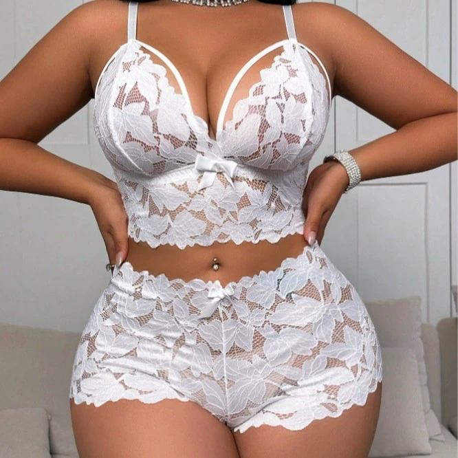 (Кросс-граница торговля), sexy lace underwear, pijama, комплект, европейский стиль, плюс размер