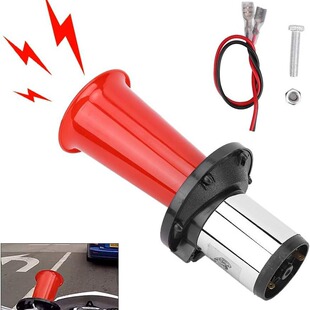 12V black car horn 110DB car single tube horn super loud modified car truck horn