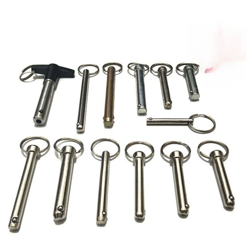 Безопасная булавка с быстросъемным шариковым замком и стержнем