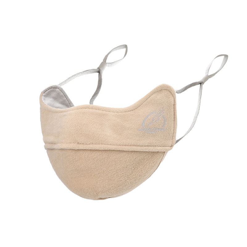 Men's Hats New German Velvet Hat Thickened Double Sided Warm Ear Hanging Mask Versatile Outdoor Cycling Windproof And Cold Proof A80 SM_voghion.com