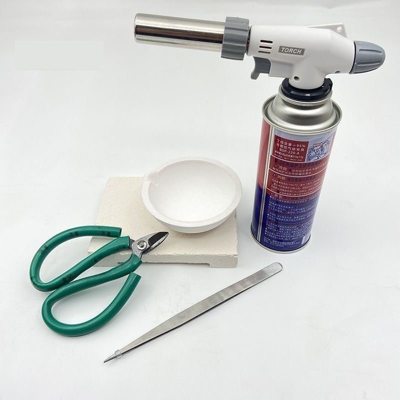 ♤鉴定验金工具一套熔炼手打金银首饰加工全套装寄卖行检测