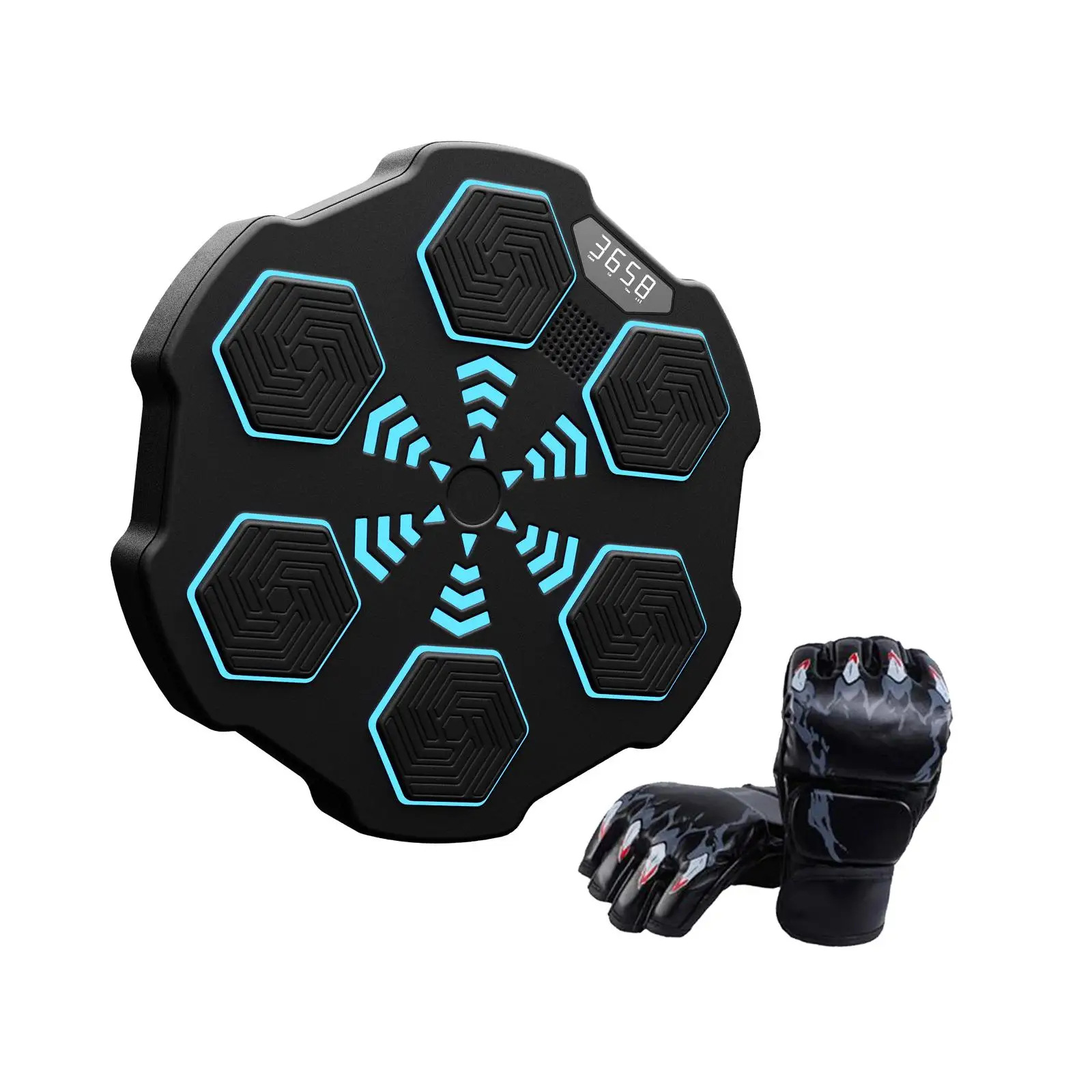 entrenador de boxeo de música inteligente objetivo de boxeo bluetooth equipo de ejercicios domésticos suministros de boxeo objetivo de pared máquina de boxeo