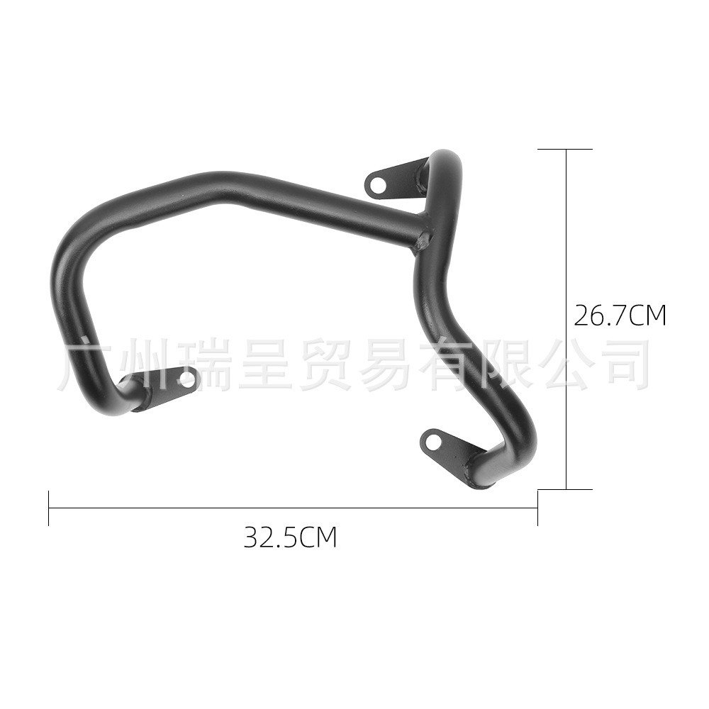 Suitable for Honda Fosha 350 Nss350 Exhaust Pipe Guard, Muffler Protection Bar, Bumper, Anti-Fall Bar