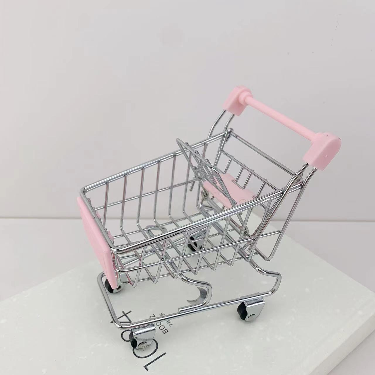 Shopping Cart Color Block Metal Toys display picture 6