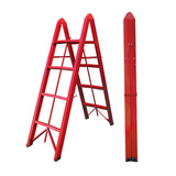 Новая прямая продажа домохозяйств Толстая алюминиевая сплава небольшая инженерная лестница наружная упрямая лестница на открытая лестница