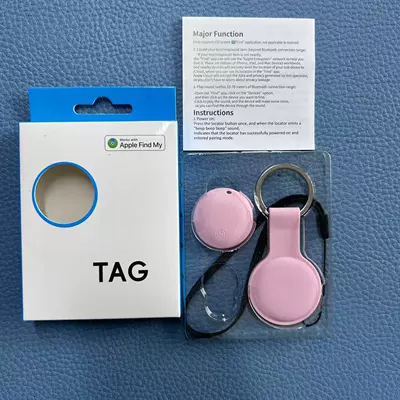 GPS Locator – Airtag Tracking Artifact Apple - ak-39-apple-special-pink-protective-cover
