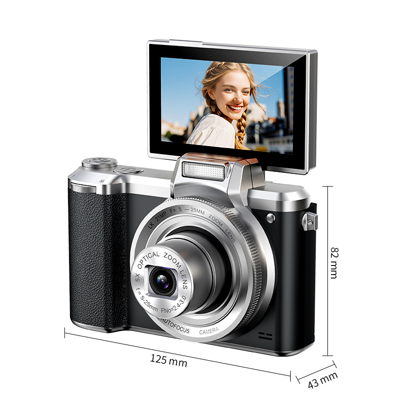 Cross-Border Lk-017 Hd Digital Camera 3.0 Hd Screen 5K Optical Zoom Digital Camera 64 Million Pixels