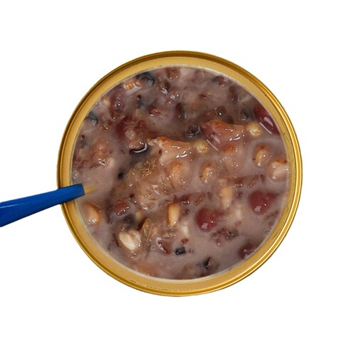 Instant Bird's Nest Congee with Thick Coconut Milk, Dried Tangerine Peel, and Blood Rice for Pregnant Women's Breakfast, Five Grains Meal Replacement Instant Porridge, 252g, Live Stream Distribution