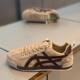 Quick hand trembles popular same fashion men's shoes 2025 autumn new leather all-match one-step Forrest Gump shoes casual shoes