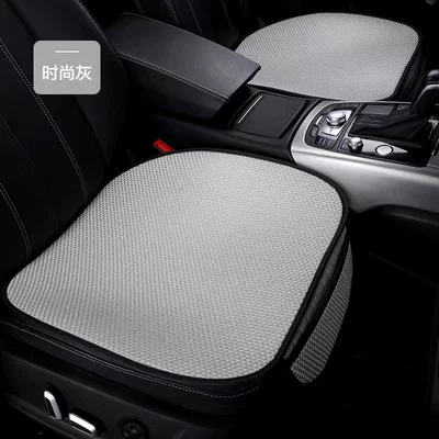 seasons, light luxury, breathable, non-slip car | Seat cushion, seat cover - drivers-single-seat-gray-1-piece