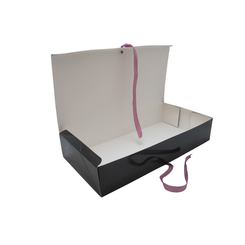 透明PVC开窗假发盒  假发服饰包装纸盒  可折叠假发盒