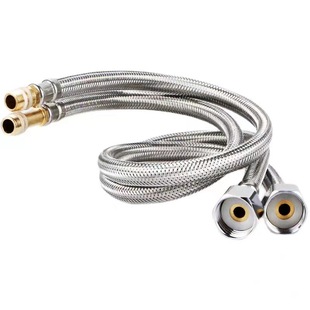 Stainless steel metal braided pipe basin faucet hot and cold water pipe connector