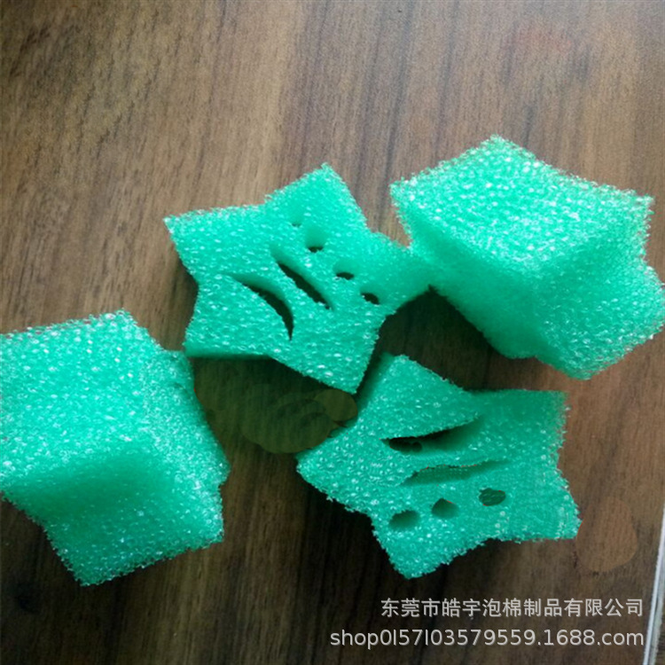 卡通动物型PVA搓澡棉  小黄鸭动物滤水棉 冰箱过滤棉 鱼缸过滤棉