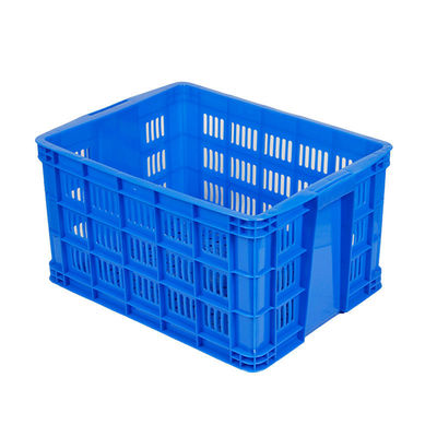 Basket Plastic basket rectangle thickening Large turnover box fruit express Plastic box Hollow egg One meter
