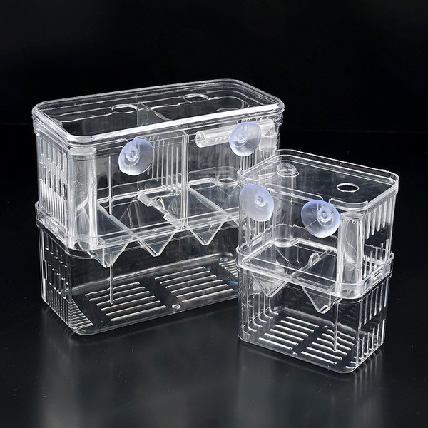 Rectangular Box With Hatching Fish Tank Isolation Box Hatching Box Peacock Breeding Box Bucket Fish ...