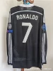 1415 Real Madrid second guest black dragon long sleeve Ronaldo