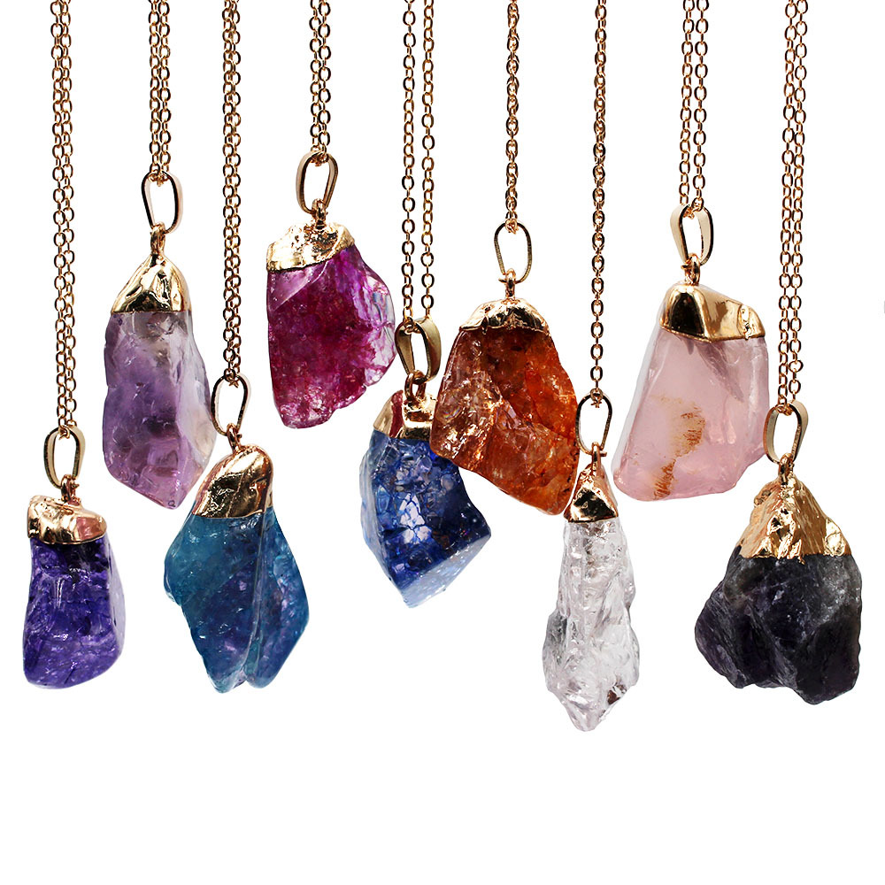 Fashion Irregular Crystal Plating Inlay Crystal Jewelry Accessories 1 Piece