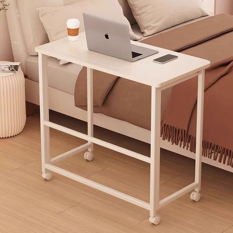 Escritorio de computadora pequeño escritorio doméstico dormitorio escritorio con ruedas escritorio plegable escritorio plegable