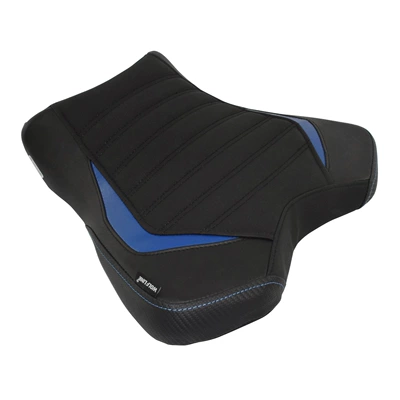 Motorcycle cushion – rear hump - highlight-front-cushion-blue