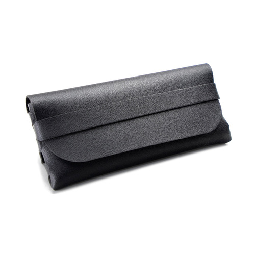 Portable Eye Storage Bag New Leather Handmade Eyeglass Case Durable Strap Sunglasses Bag Fashion Eyeglass Soft Bag