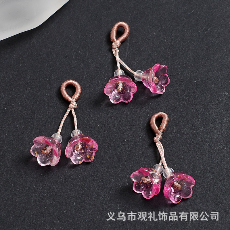 琉璃葫芦莲蓬樱花手串吊坠提溜串珠手链手工diy手绳编织饰品配件|undefined