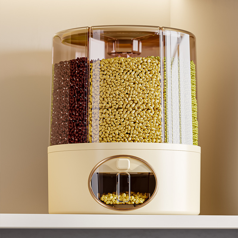 米バケツ家庭用米収納ボックス 10kg 穀物収納ボックスプラスチック密封缶キッチン防湿防虫密封バケツ|undefined
