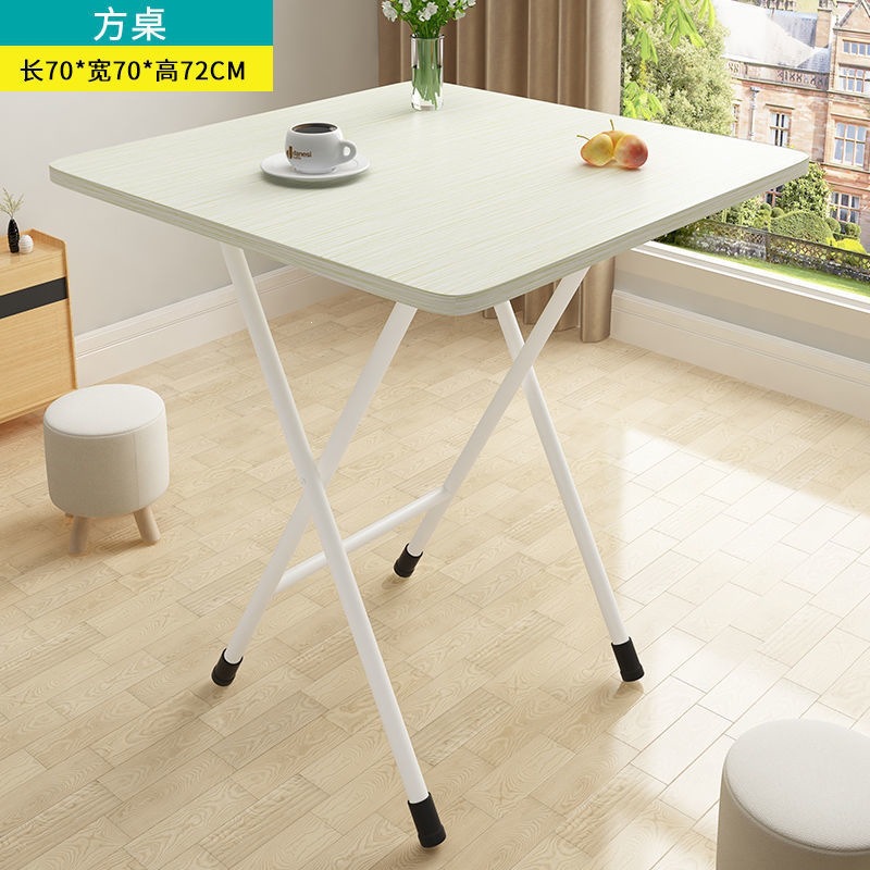 Fábrica de venta directa mesa plegable mesa de comedor plegable dormitorio mesa de estudio dormitorio mesa de comedor casera mesa al aire libre