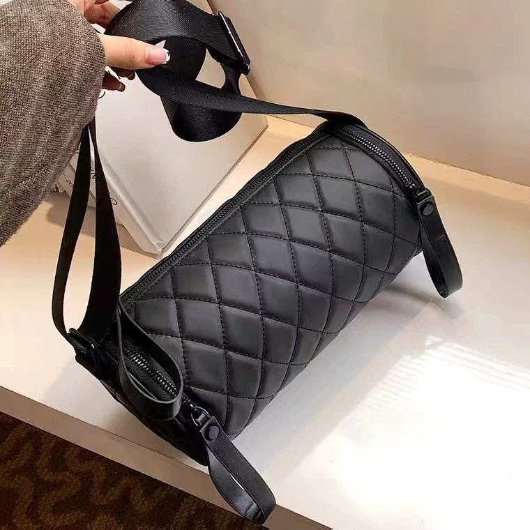 [Сегодняшние мероприятия] Сумка с бриллиантовым цилиндром Женская сумка через плечо Новая самая простая сумка-ведро Сумка через плечо из ткани Оксфорд