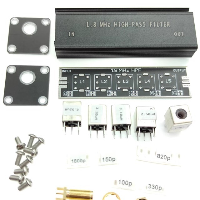 1.8 MHZ HPF 高通滤波器